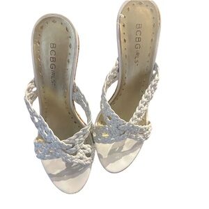 BCBGirls shoes heels $40 pre-owned 6 1/2 marking